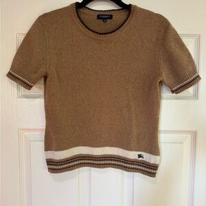 Burberry Wool Blend Fine Knit Sweater